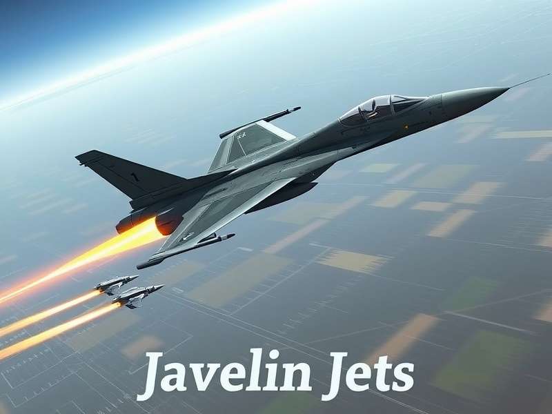 Javelin Jets gameplay screenshot showing fighter jet in combat